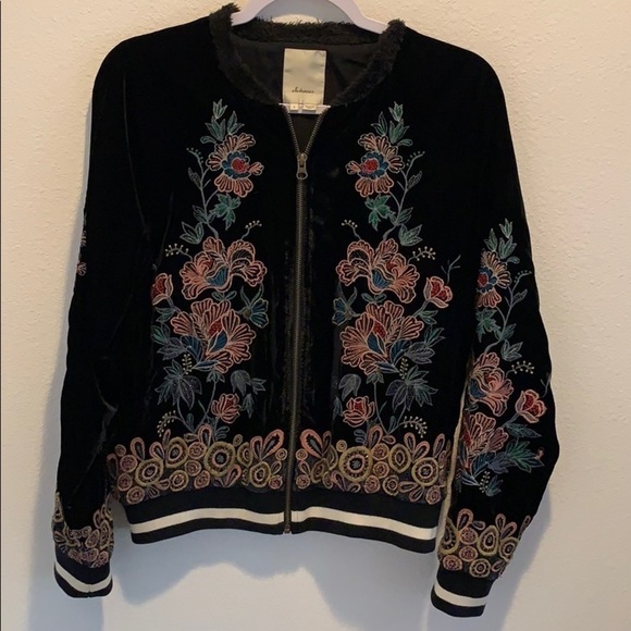 Anthropologie/Elevenses Hallie Bomber/Jacket/Small - Picture 6 of 13